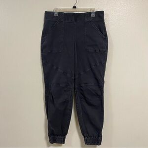 Spanx Pants Women’s Size 1x Black Stretch Twill Cargo Jogger pants
